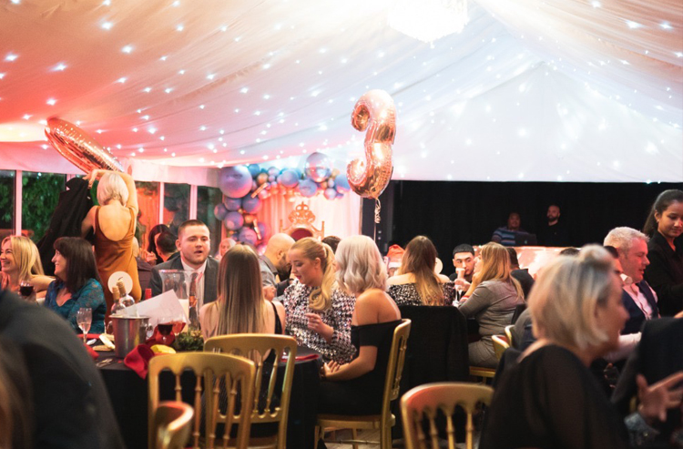 Xmas Party Venues - Chigwell - Essex - London - The Chigwell Marquees