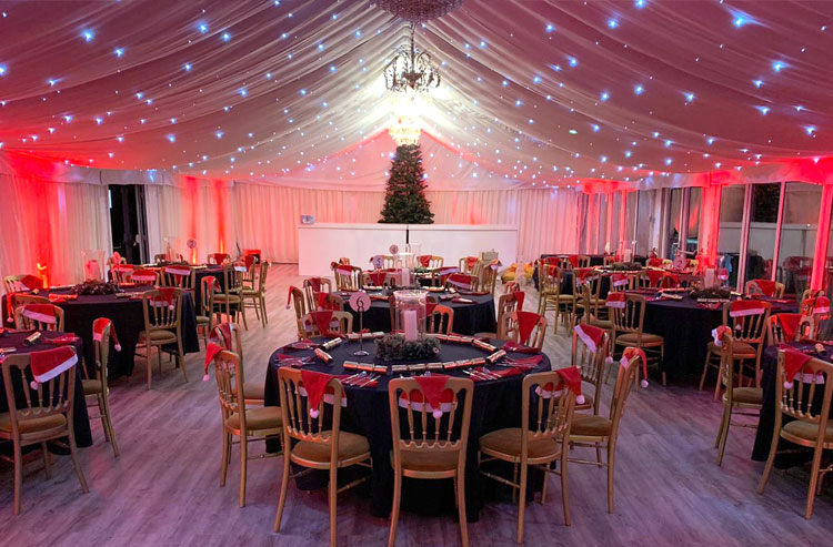 Christmas Party Venues New - Essex - London - The Chigwell Marquees