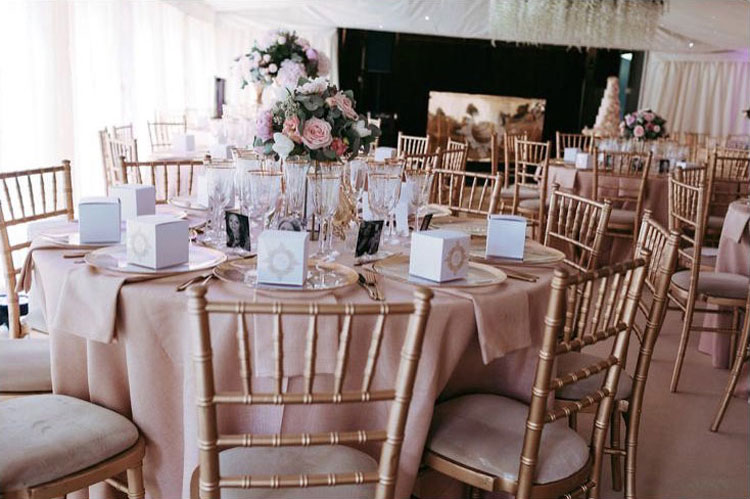 Table Setting - Summer Wedding - Mini Marquee - Chigwell Marquees - Essex