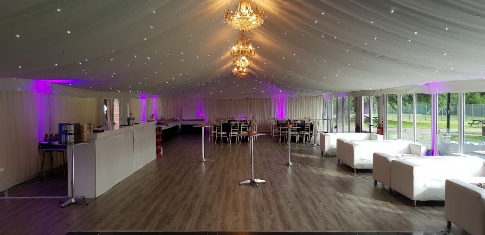The Mini Marquee and its surroundings