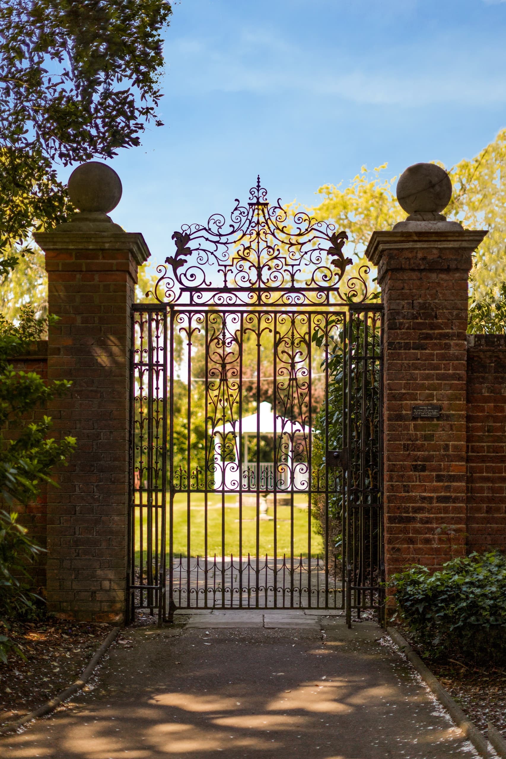 The Secret Garden and its surroundings