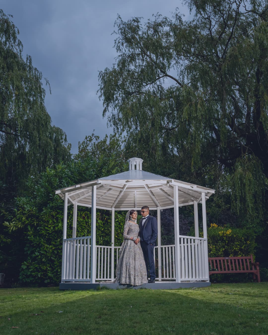 The Secret Garden dressed for a wedding