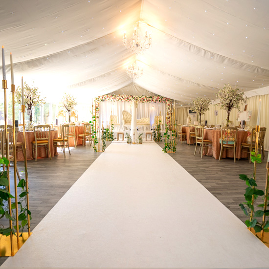 Asian Wedding Venue - Luxury Wedding Marque - Essex - The Chigwell Marquees