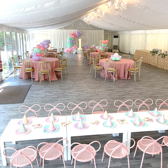 Party Venue Hire - Birthday Party Venue - Essex - The Chigwell Marquees