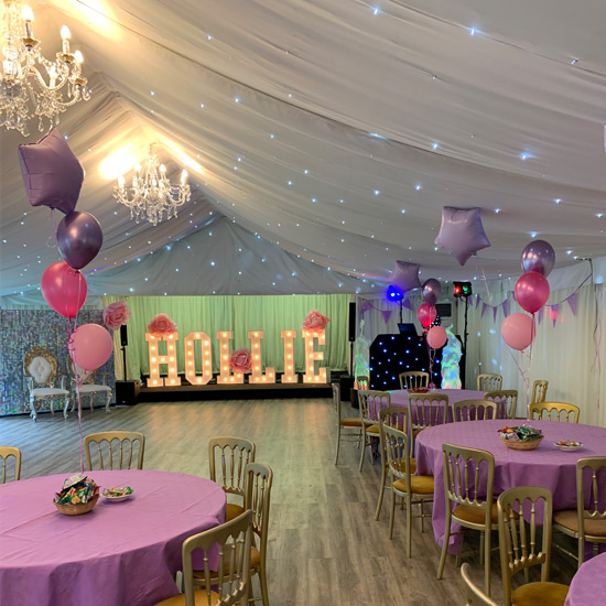 Party Venues Hire - Party Venues Essex - Essex - The Chigwell Marquees